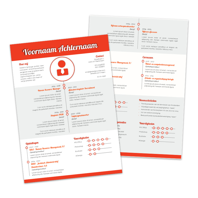 Afbeelding WETALENT product Premium cv template Brugge