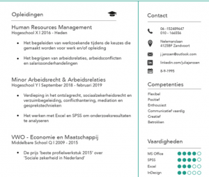 voorbeeld-cv-huidige-opleiding