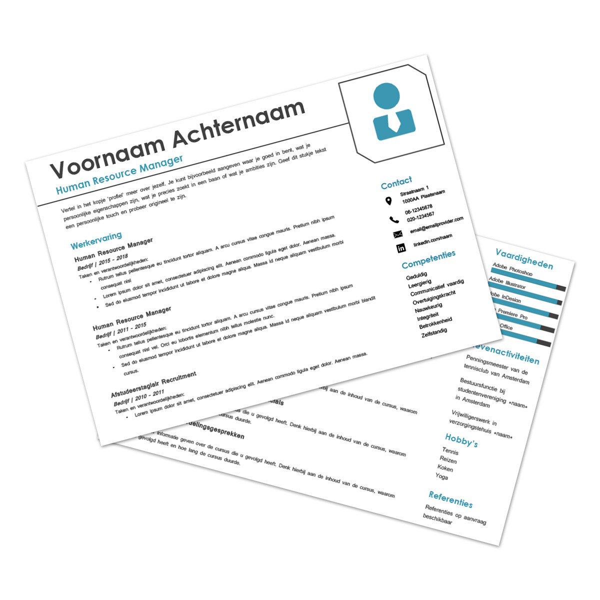 Afbeelding Afbeelding Gratis cv template Lyon