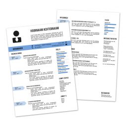 gratis cv template oslo