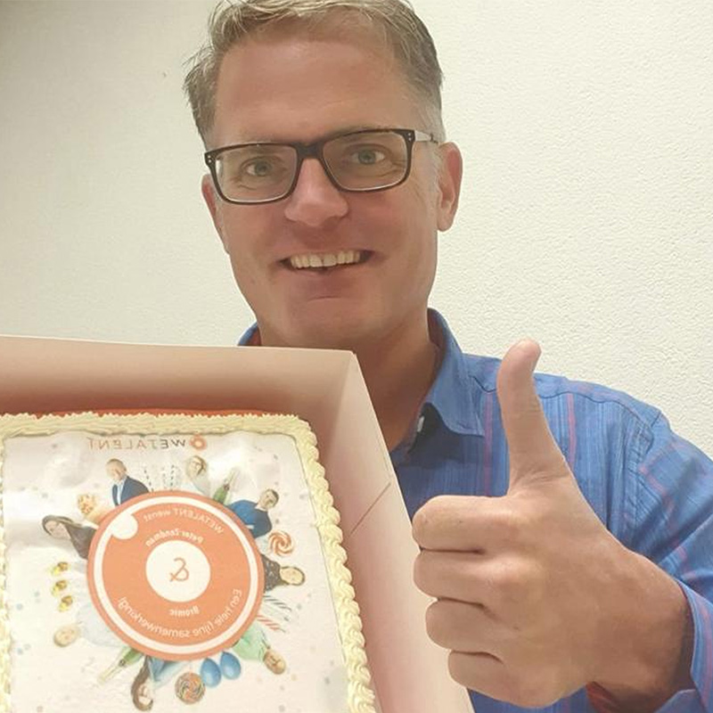 WETALENT Nieuws afbeelding Gefeliciteerd met je nieuwe uitdaging: Peter Zendman