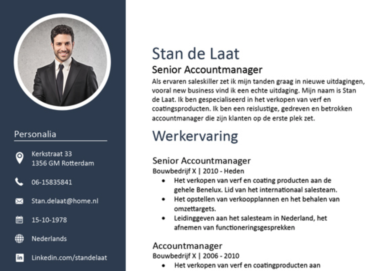 Personalia Op Het Cv Wat Vermeld Je Wetalent