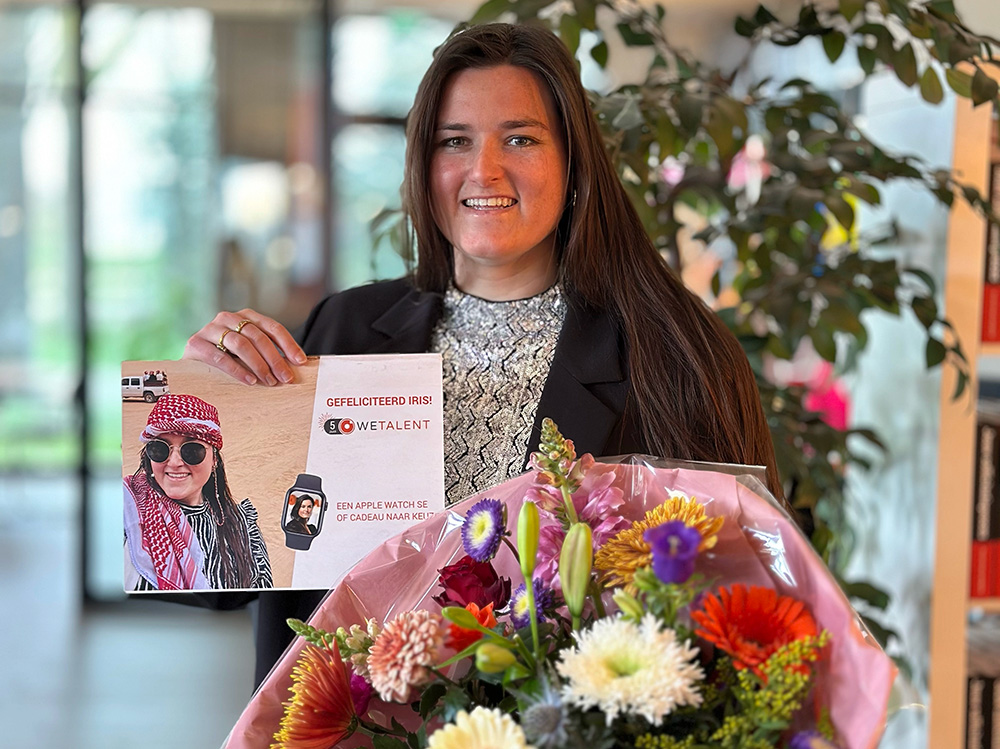 WETALENT Nieuws afbeelding Iris 5 jaar bij WETALENT!