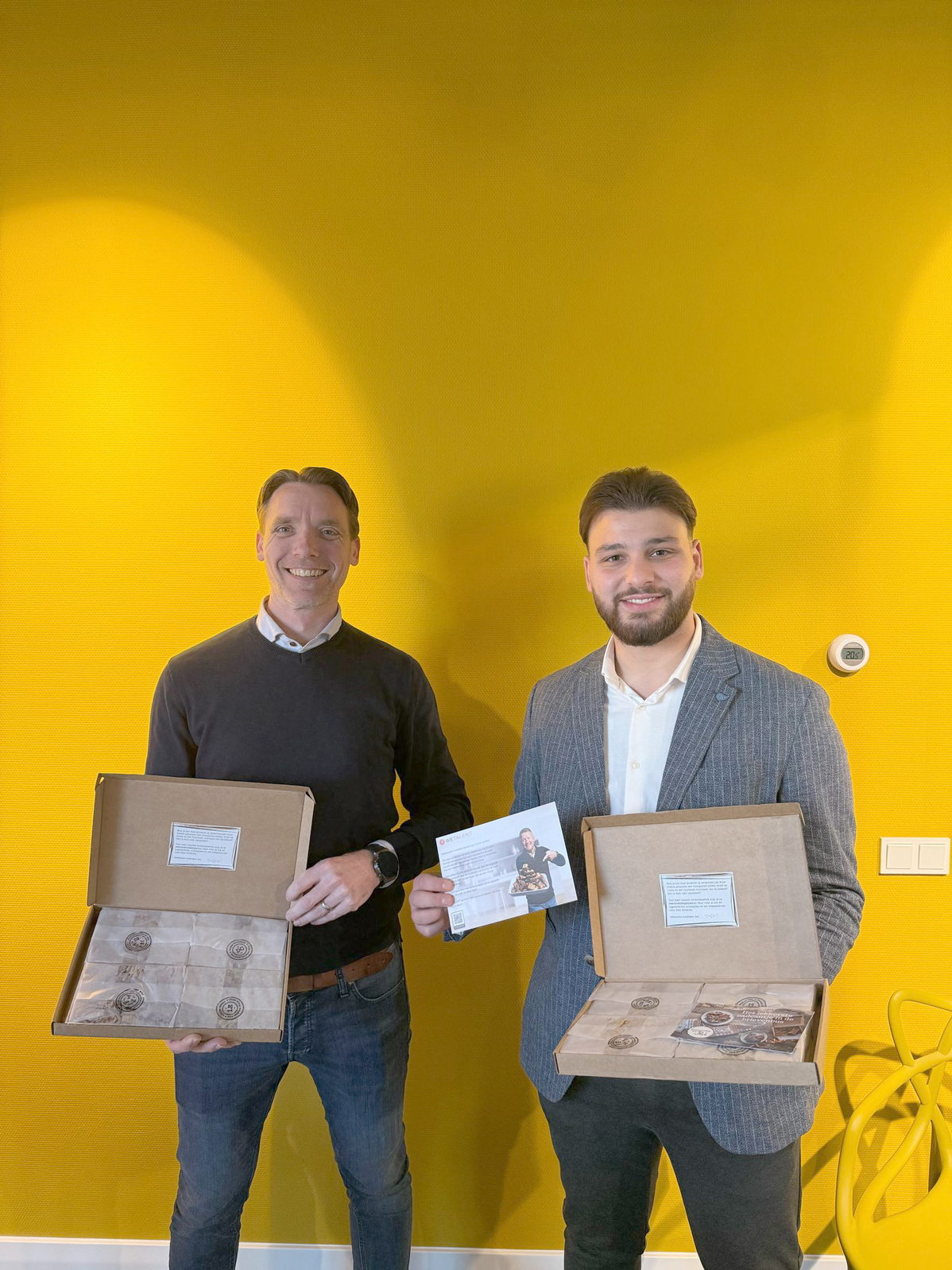 WETALENT Nieuws afbeelding Gefeliciteerd met jullie nieuwe uitdagingen: Guus en Kenan